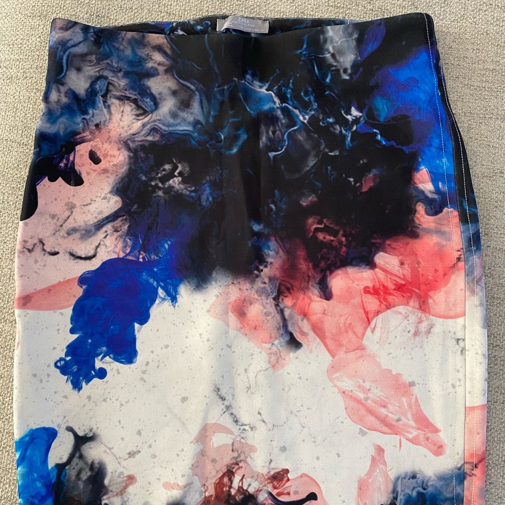ZARA Abstract Print Women's Skirt - mini